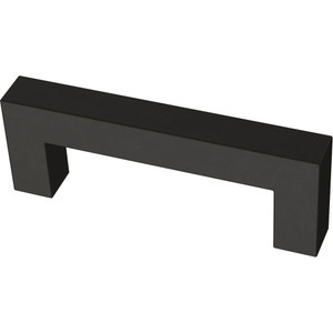 Liberty P41861C-FB Modern Square Bar Pull 3" Flat Black Cabinet & Drawer Pull Liberty P41861C-FB Modern Square Bar Pull 3" Flat Black Cabinet & Drawer Pull