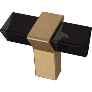 Liberty P40186C-383 1 9/16" Modern Prism Cabinet Knob Smoke & Champagne Bronze Liberty P40186C-383 1 9/16" Modern Prism Cabinet Knob Smoke & Champagne Bronze