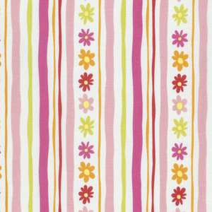 Free Spirit David Walker PWDW137 Pandas Daisy Stripe Pink Cotton Fabric By Yard Free Spirit David Walker PWDW137 Pandas Daisy Stripe Pink Cotton Fabric By Yard