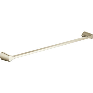 Delta Zura 77430-PN 30" Bath Towel Bar Polished Nickel Finish Delta Zura 77430-PN 30" Bath Towel Bar Polished Nickel Finish
