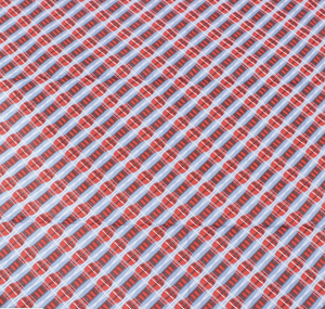 African Print Tweed Print Red & Blue Traditional Wax Print Cotton Fabric By The Yard African Print Tweed Print Red & Blue Traditional Wax Print Cotton Fabric By The Yard