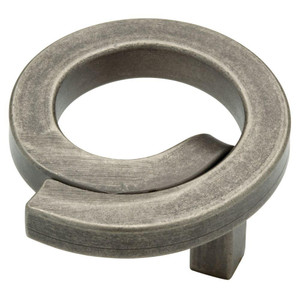 Liberty 65176PI 2" Iron Craft Swirl Cabinet Drawer Knob Tumbled Pewter Liberty 65176PI 2" Iron Craft Swirl Cabinet Drawer Knob Tumbled Pewter