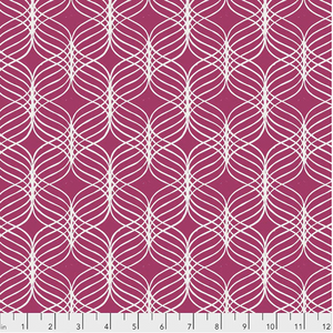 Free Spirit Valori Wells Kismet PWVW011 Ribbon Fuchsia Cotton Fabric By The Yard Free Spirit Valori Wells Kismet PWVW011 Ribbon Fuchsia Cotton Fabric By The Yard