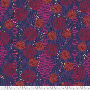 Free Spirit Valori Wells Kismet PWVW012 Tapestry Plum Cotton Fabric By The Yard Free Spirit Valori Wells Kismet PWVW012 Tapestry Plum Cotton Fabric By The Yard