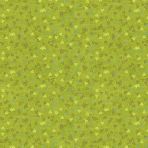 Stof Fabrics 4512-578 Petite Motifs Triangles Grass Cotton Fabric By The Yard Stof Fabrics 4512-578 Petite Motifs Triangles Grass Cotton Fabric By The Yard