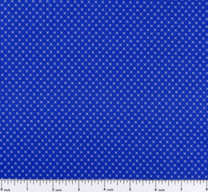 Stof Fabrics 4512-335 Colour Fun Mini Flowers Blue Cotton Fabric By The Yard Stof Fabrics 4512-335 Colour Fun Mini Flowers Blue Cotton Fabric By The Yard