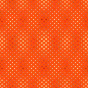 Stof Fabrics 4512-338 Colour Fun Mini Flowers Orange Cotton Fabric By The Yard Stof Fabrics 4512-338 Colour Fun Mini Flowers Orange Cotton Fabric By The Yard