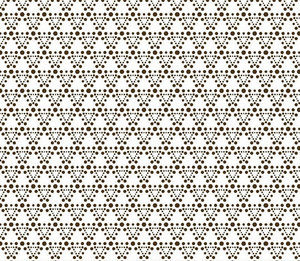 Stof Fabrics 4512-452 Dot Mania Triangle Dots Brown Cotton Fabric By The Yard Stof Fabrics 4512-452 Dot Mania Triangle Dots Brown Cotton Fabric By The Yard