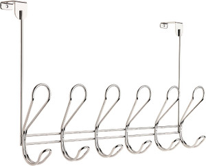 Franklin Brass OTDDOL6-CHR 6 Hook Over The Door Rail, 6-Coat and Hat Rack, Chrome Franklin Brass OTDDOL6-CHR 6 Hook Over The Door Rail, 6-Coat and Hat Rack, Chrome