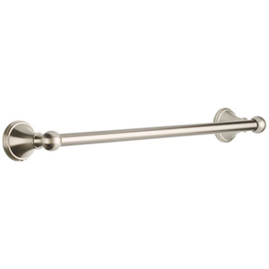 Delta 136884 Crestfield 24" Bath Towel Bar Satin Nickel Finish Delta 136884 Crestfield 24" Bath Towel Bar Satin Nickel Finish