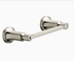 Delta ALU50-SN Alux Bath Toilet Paper Holder Satin Nickel Finish Delta ALU50-SN Alux Bath Toilet Paper Holder Satin Nickel Finish