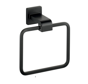 Delta 77546-SS Ara Bath Towel Ring Matte Black Finish Delta 77546-SS Ara Bath Towel Ring Matte Black Finish