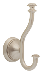 Better Homes & Gardens BHGV35-SN Safford Bath Towel & Robe Hook Satin Nickel Better Homes & Gardens BHGV35-SN Safford Bath Towel & Robe Hook Satin Nickel