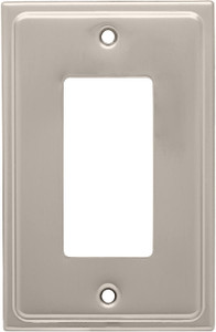 Liberty 126363  Satin Nickel Country Fair Single GFCI Decora Cover Wall Plate Liberty 126363  Satin Nickel Country Fair Single GFCI Decora Cover Wall Plate