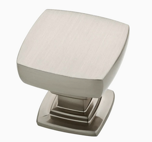 Franklin Brass P29542K-SN 1 1/8" Square Webber Cabinet Knob Satin Nickel 10 Pack