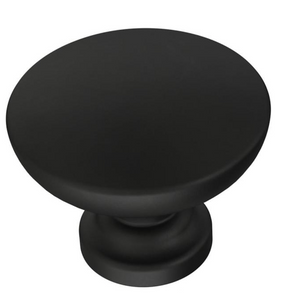 Franklin Brass P29523Z-FB 1 3/16" Flat Top Round Cabinet Knob Flat Black 10 Pack Franklin Brass P29523Z-FB 1 3/16" Flat Top Round Cabinet Knob Flat Black 10 Pack