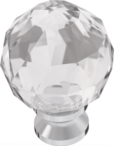 Mainstays P12753L-CL 1-3/16" (30mm) Clear Faceted Acrylic Cabinet Knobs, 2-Pack Mainstays P12753L-CL 1-3/16" (30mm) Clear Faceted Acrylic Cabinet Knobs, 2-Pack