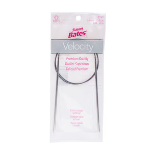 Susan Bates Velocity 29" Circular Knitting Needles, U.S. 4 (3.5mm) Susan Bates Velocity 29" Circular Knitting Needles, U.S. 4 (3.5mm)