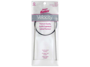 Susan Bates Velocity 29" Circular Knitting Needles, U.S. 5 (3.75mm)