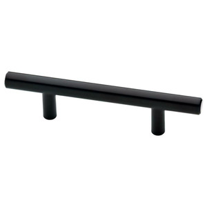 Liberty P15510W-FB Flat Black Bar Cabinet Drawer Pull 3" Centers 4 Pack Liberty P15510W-FB Flat Black Bar Cabinet Drawer Pull 3" Centers 4 Pack