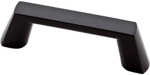 Liberty P34936-FB 3" Soft Modern Flat Black Cabinet & Drawer Pull Liberty P34936-FB 3" Soft Modern Flat Black Cabinet & Drawer Pull