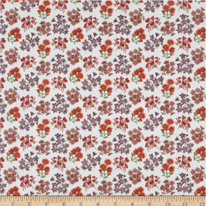 Stof of France Mariposa Flowers Cotton Quilting Fabric By The Yard Stof of France Mariposa Flowers Cotton Quilting Fabric By The Yard