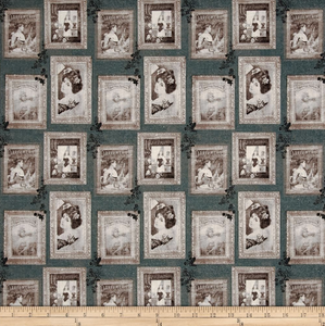Stof of France Belle Epoque Post Card Beige Cotton Quilting Fabric By The Yard Stof of France Belle Epoque Post Card Beige Cotton Quilting Fabric By The Yard