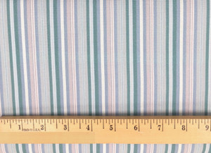 Stof of France Belle Epoque Stripe Teal Cotton Quilting Fabric By The Yard Stof of France Belle Epoque Stripe Teal Cotton Quilting Fabric By The Yard