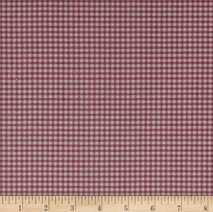 Stof of France Printemps Check Pink Cotton Quilting Fabric By The Yard Stof of France Printemps Check Pink Cotton Quilting Fabric By The Yard
