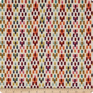 Stof of France Mohican Rectangle Multi Cotton Quilting Fabric By The Yard Stof of France Mohican Rectangle Multi Cotton Quilting Fabric By The Yard