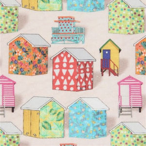 Stof of France Plage Cabana Cotton Quilting Fabric By The Yard Stof of France Plage Cabana Cotton Quilting Fabric By The Yard