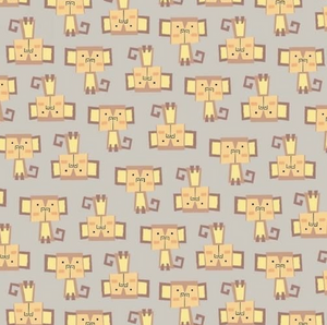 Blank Quilting Safari Shuffle 9166F-90 Monkeys Beige Cotton Flannel Fabric By The Yard Blank Quilting Safari Shuffle 9166F-90 Monkeys Beige Cotton Flannel Fabric By The Yard