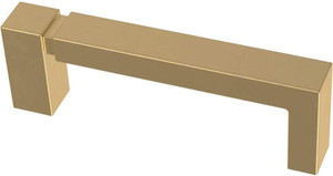 Liberty P40822K-117 3" Asymmetric Notched Cabinet Drawer Pull Brushed Brass 10 Pack Liberty P40822K-117 3" Asymmetric Notched Cabinet Drawer Pull Brushed Brass 10 Pack