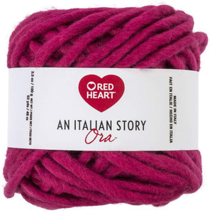 Italian Collection Ora Lampone Wool Blend Knitting & Crochet Yarn Italian Collection Ora Lampone Wool Blend Knitting & Crochet Yarn