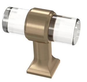 Liberty P37298C-720 1 1/2" Cabinet & Drawer Knob Champagne Bronze / Clear Acrylic Liberty P37298C-720 1 1/2" Cabinet & Drawer Knob Champagne Bronze / Clear Acrylic