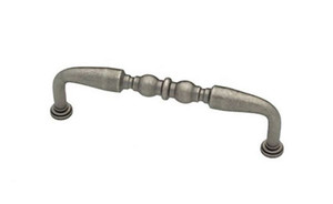 Liberty P61259-PI 4" Tumbled Pewter Ornate Cabinet & Drawer Pull Liberty P61259-PI 4" Tumbled Pewter Ornate Cabinet & Drawer Pull