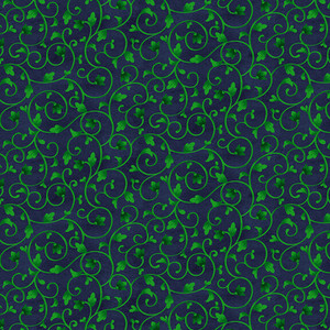 Blank Quilting Luna Garden 1420-77 Vine Blue Green Cotton Fabric By The Yard Blank Quilting Luna Garden 1420-77 Vine Blue Green Cotton Fabric By The Yard