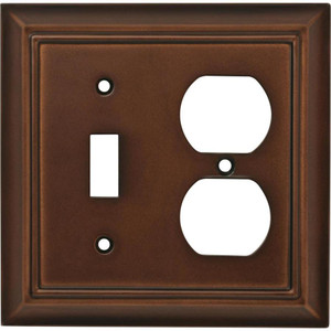 Brainerd W31562-ESO Espresso Architect Switch / Duplex Wall Plate Cover Brainerd W31562-ESO Espresso Architect Switch / Duplex Wall Plate Cover