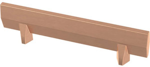 Liberty P40848K-BCP 3" Gathered Blade Cabinet Drawer Pull Brushed Copper 10 Pack Liberty P40848K-BCP 3" Gathered Blade Cabinet Drawer Pull Brushed Copper 10 Pack