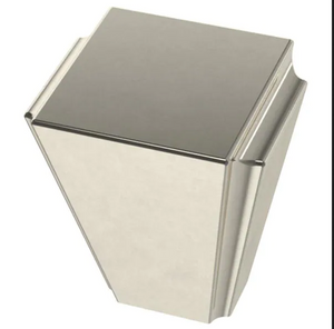 Liberty P38523C-PN 1 1/8" Modern Notched Cabinet Drawer Knob Polished Nickel Liberty P38523C-PN 1 1/8" Modern Notched Cabinet Drawer Knob Polished Nickel