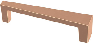 Franklin Brass P40828K-BCP 3 3/4" Angled Brushed Copper Cabinet Pull 10 Pack Franklin Brass P40828K-BCP 3 3/4" Angled Brushed Copper Cabinet Pull 10 Pack