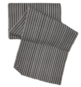 African Faso Dan Fani Handmade Woven White Stripe Cotton Fabric 12" x 8 Yard African Faso Dan Fani Handmade Woven White Stripe Cotton Fabric 12" x 8 Yard