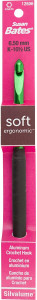 Susan Bates Silvalume Soft Handle Size K- 10 1/2 6.5.mm Crochet Hook Susan Bates Silvalume Soft Handle Size K- 10 1/2 6.5.mm Crochet Hook