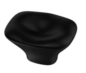 Liberty P38558C-FB 1 3/16" Pillowed Square Cabinet Knob Matte Black Liberty P38558C-FB 1 3/16" Pillowed Square Cabinet Knob Matte Black