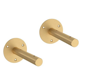 Liberty S43788C-523 6" Painted Brushed Brass Decorative Post Shelf Bracket 2-Pack Liberty S43788C-523 6" Painted Brushed Brass Decorative Post Shelf Bracket 2-Pack