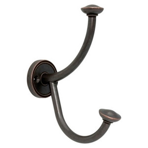 HOME 085-03-1172 6" Finial End Coat Hat Hook Oil Rubbed Bronze HOME 085-03-1172 6" Finial End Coat Hat Hook Oil Rubbed Bronze