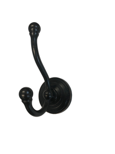 Liberty 131605 4 1/2" Ashworth Beaded Coat Hat Hook Venetian Bronze Finish