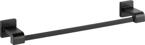 DELTA 77518-BL Ara 18" Bath Towel Bar Rack, Matte Black
