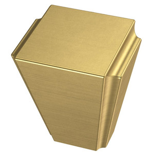 Liberty P38523C-117 1 1/8" Modern Notched Cabinet Drawer Knob Brushed Brass Liberty P38523C-117 1 1/8" Modern Notched Cabinet Drawer Knob Brushed Brass