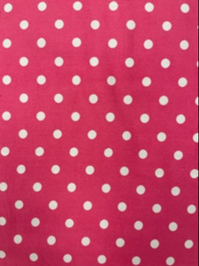 Studio E Paisley III Rose & White 1/4" Polka Dot Cotton Fabric By The Yard Studio E Paisley III Rose & White 1/4" Polka Dot Cotton Fabric By The Yard